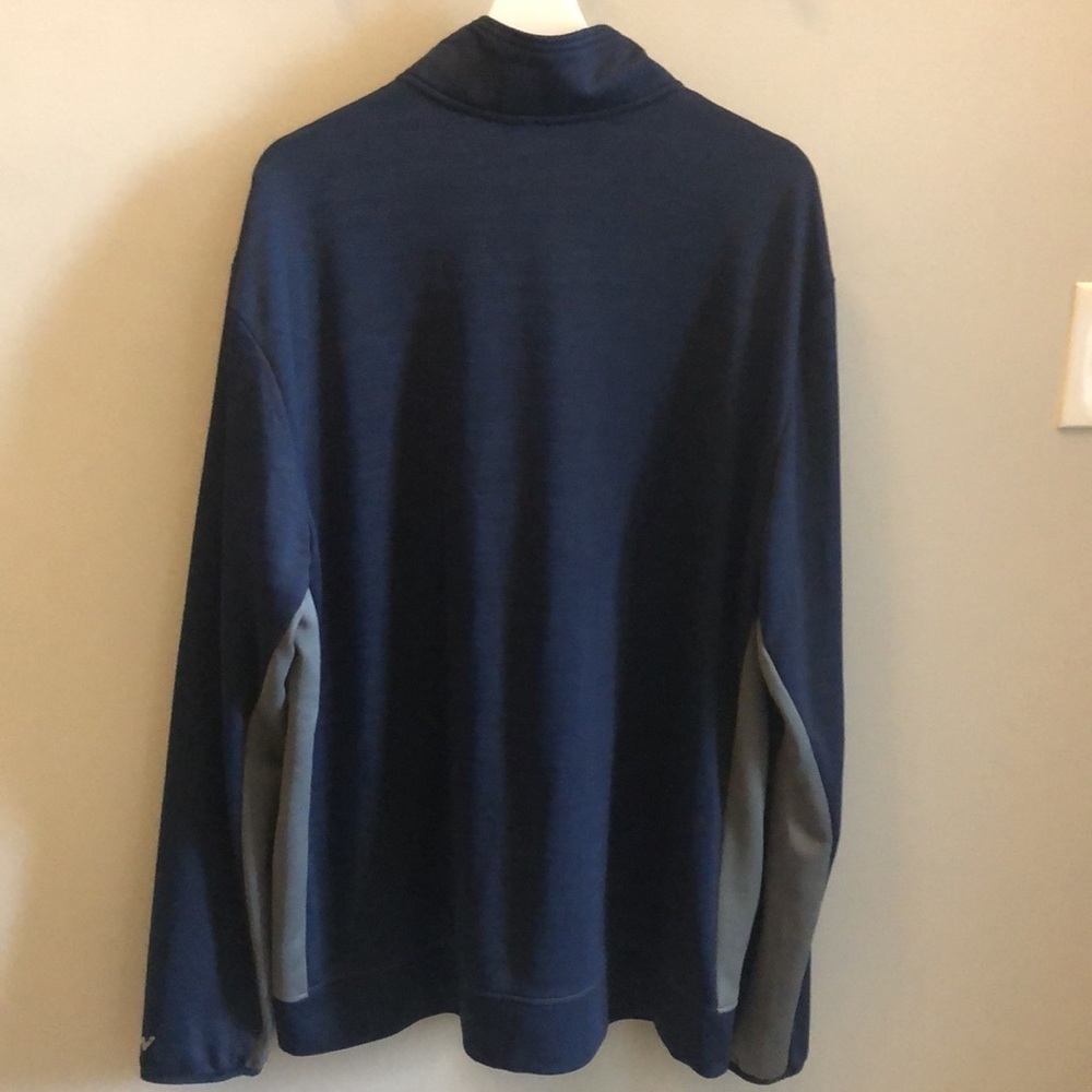 Unipro Men’s Jacket Zipper Qwick Dry Size XXL Pockets Navy Gray - Picture 5 of 9